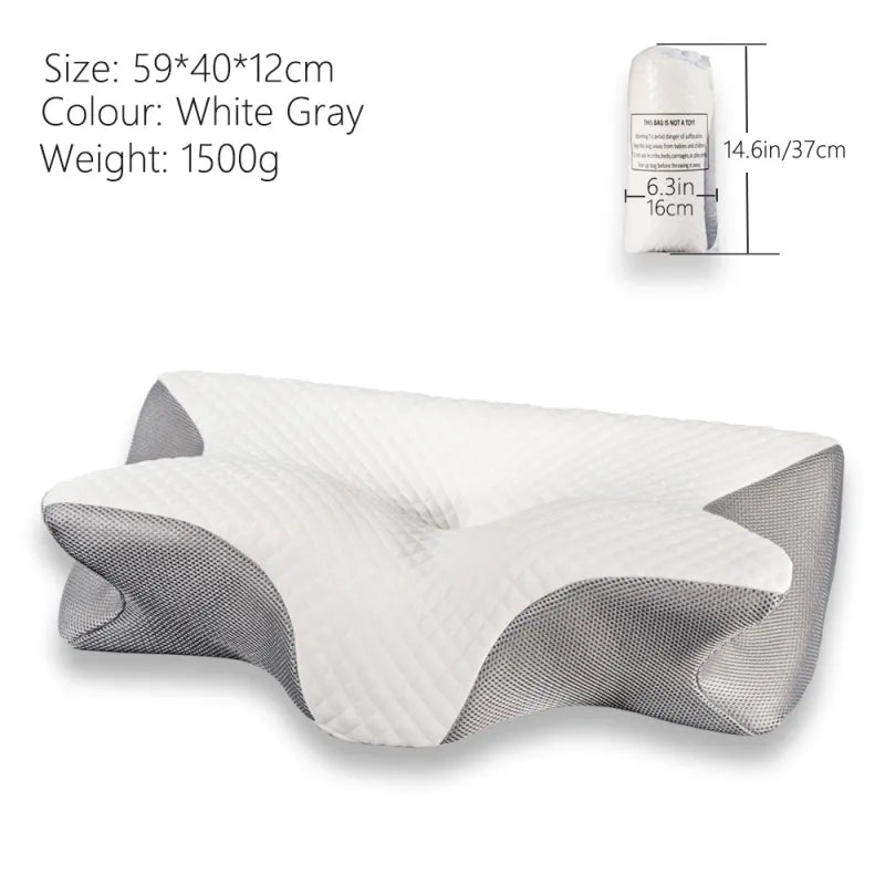 Ergonomic Memory Foam Cervical Pillow